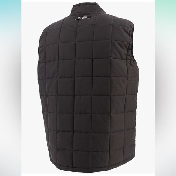 NEW Ford F-150 Lightning Quilted Black Wind Water Resistant Vest 2X - Picture 1 of 8